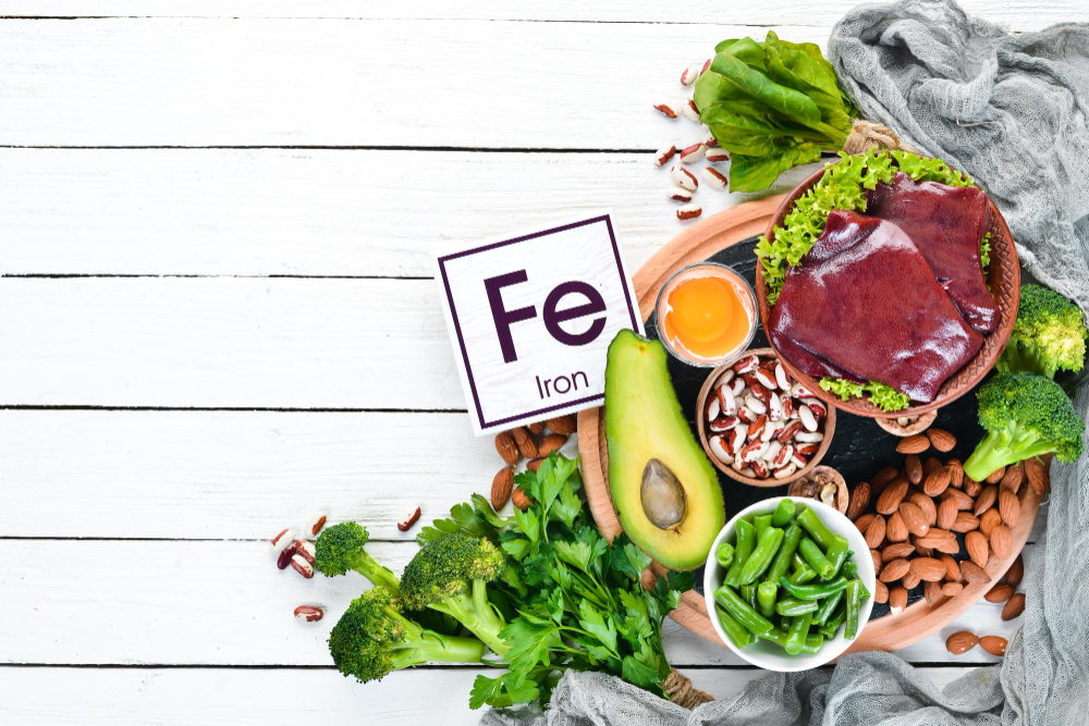 Kokie maisto produktai padeda pakelti hemoglobiną?