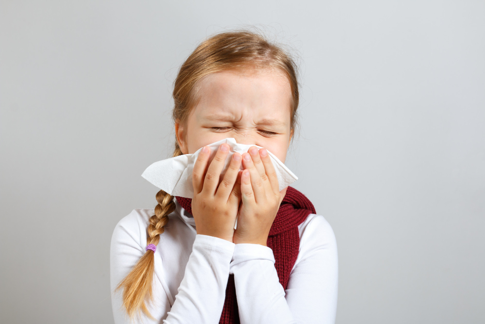 Ar žalia sloga užkrečiama?