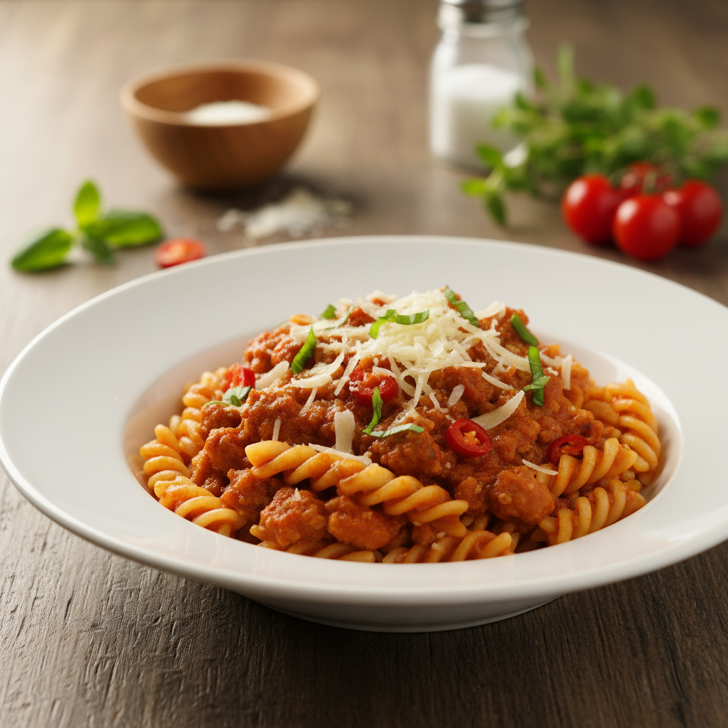 Greita ir soti vakarienė: makaronai su faršu, kurie patiks visai šeimai
