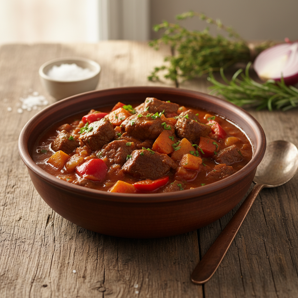 Kaip pasigaminti gardų jautienos guliašą: keli paprasti patarimai ir receptas