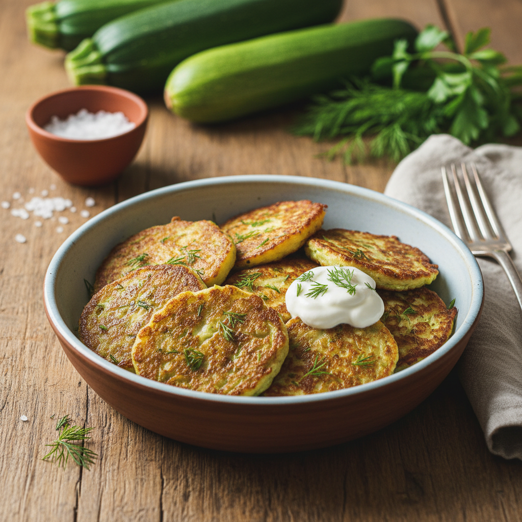 Kaip pasigaminti skanius cukinijų blynus: paprastas ir gardus receptas vasarai