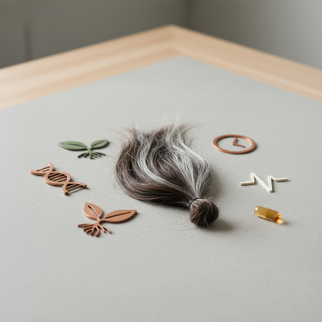 Kodėl atsiranda pilki plaukai ir ką apie tai sako specialistai