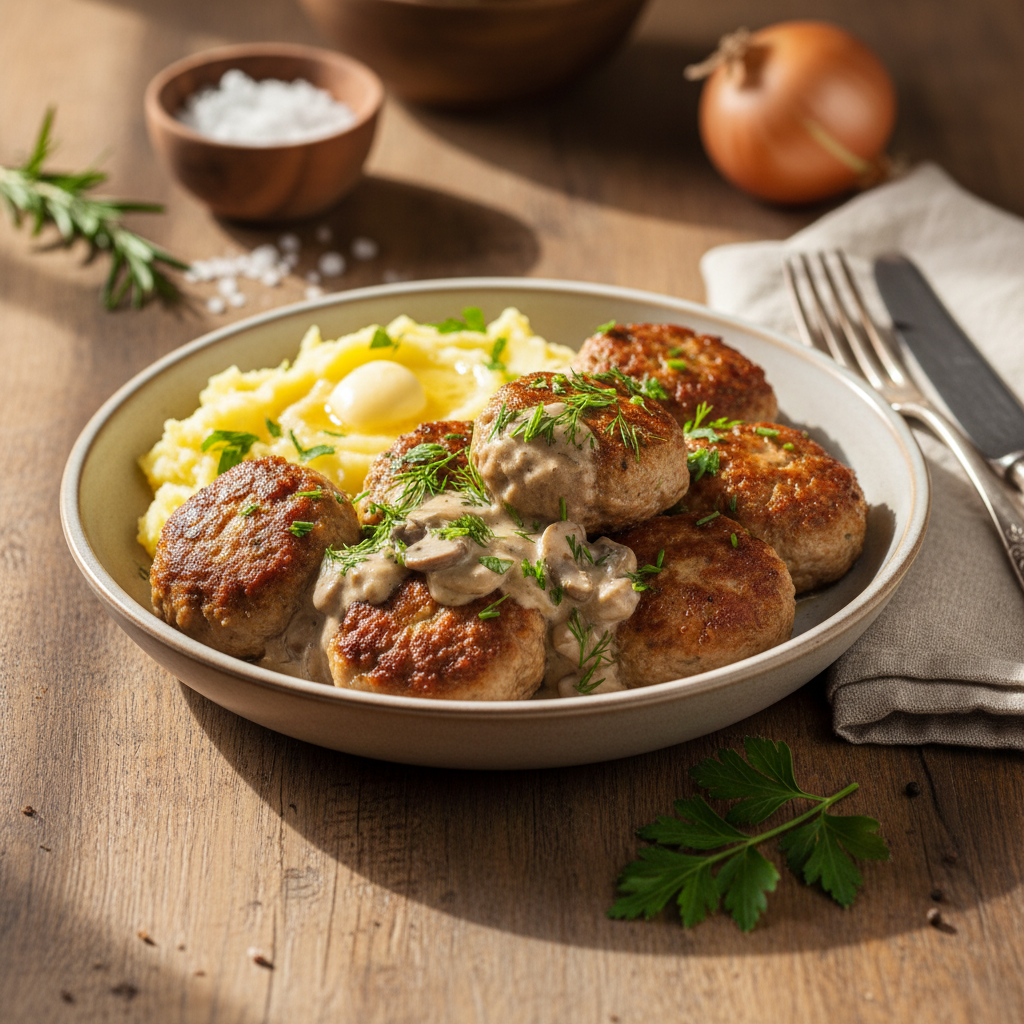 Lengvai paruošiami ir sultingi kepsniukai iš faršo: paprastas receptas kiekvienai dienai