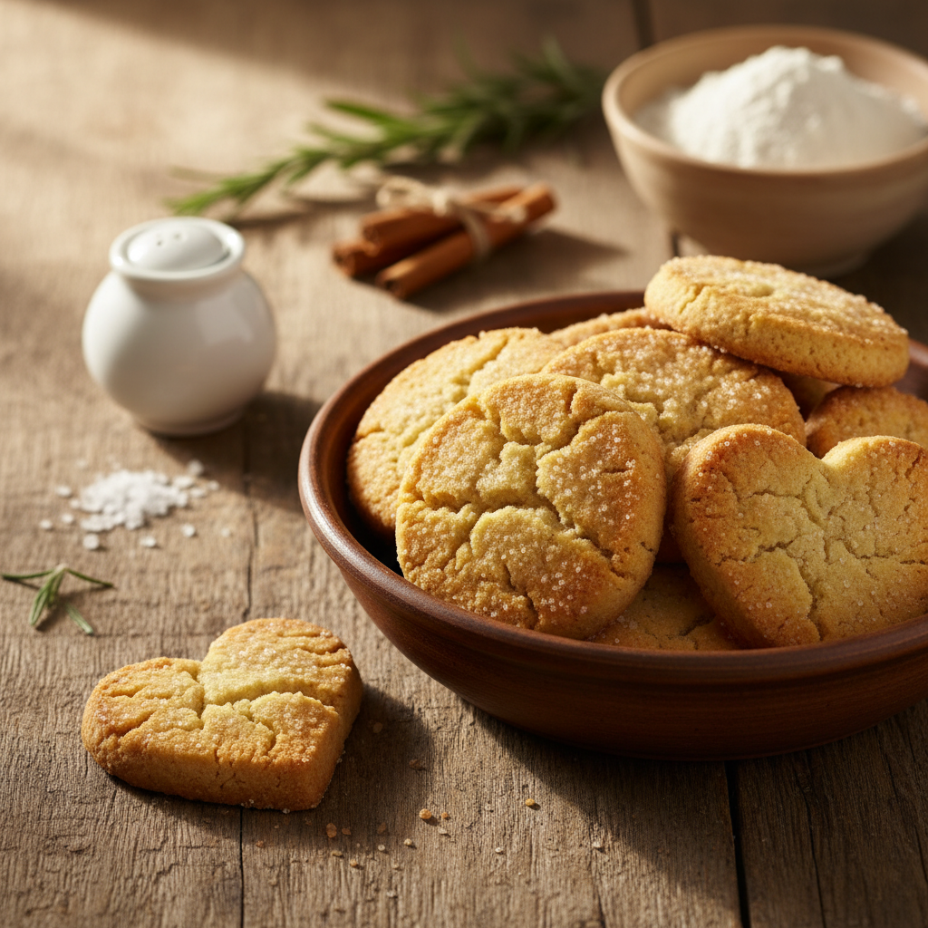 Paprastas ir gardus kaimiškų sausainių receptas, kuris primena vaikystės skonius