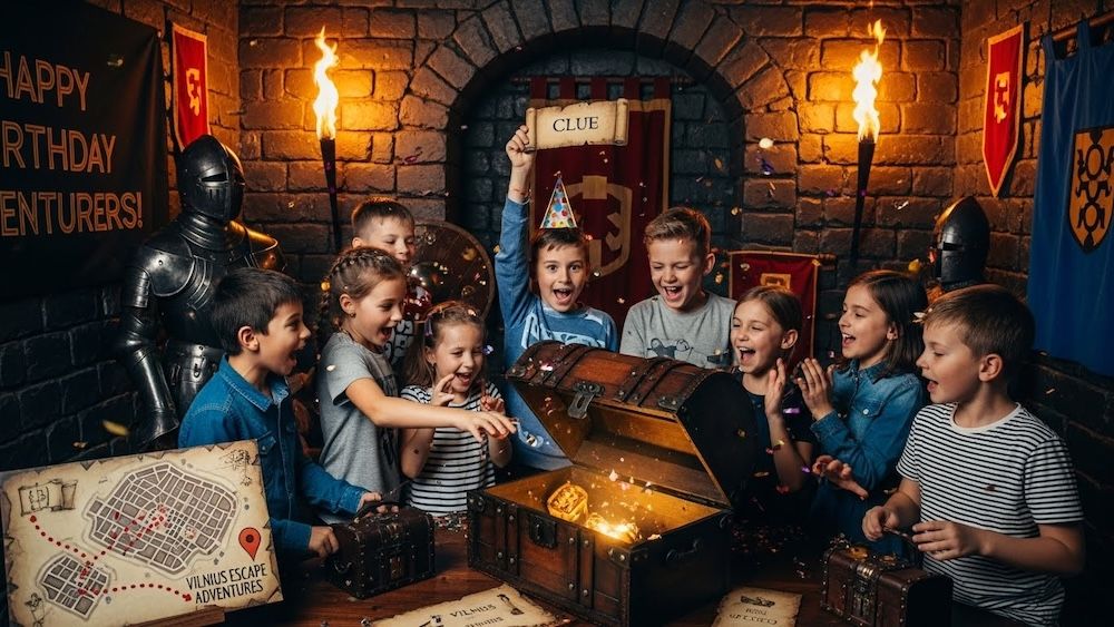 Kur Vilniuje švenčiami gimtadieniai, apie kuriuos vaikai kalba dar ilgai?