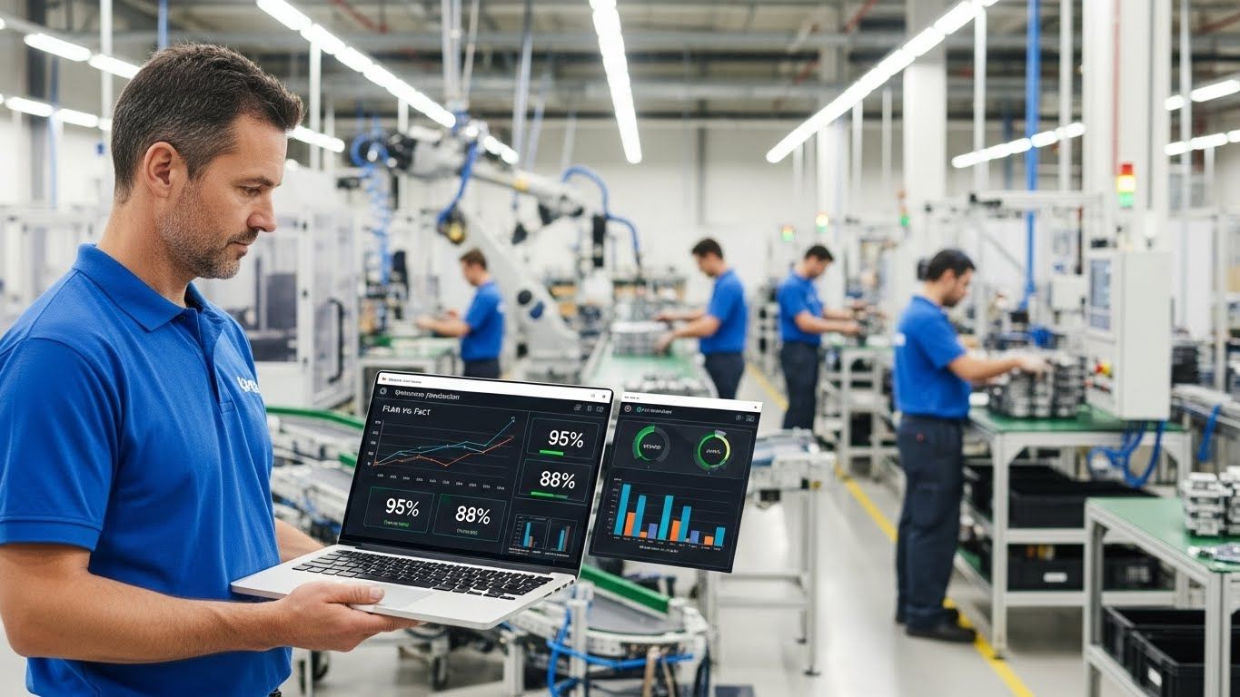 Planas prieš faktą tikras gamybos efektyvumo matavimas