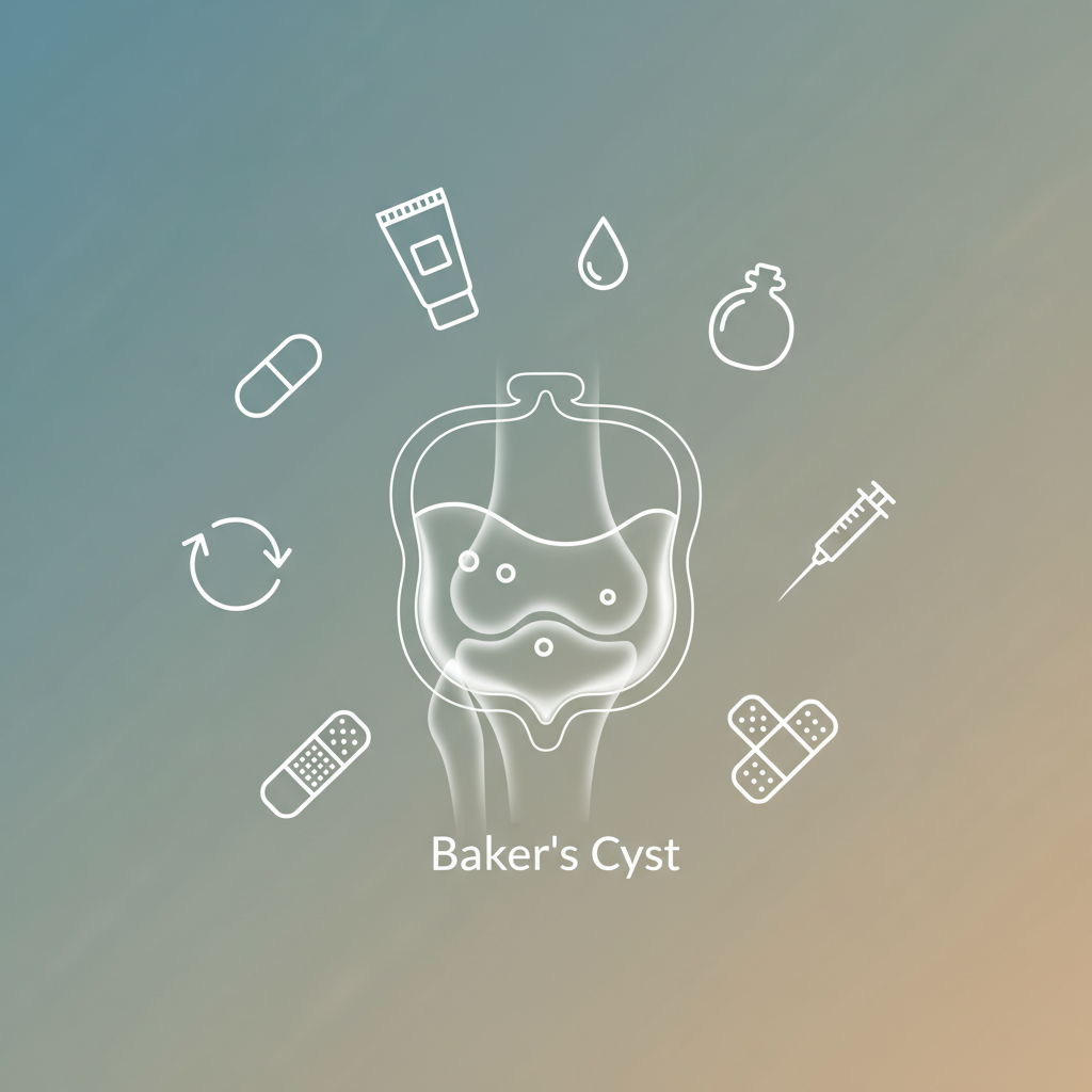 Beikerio cistos gydymas: kokie vaistai yra efektyviausi?