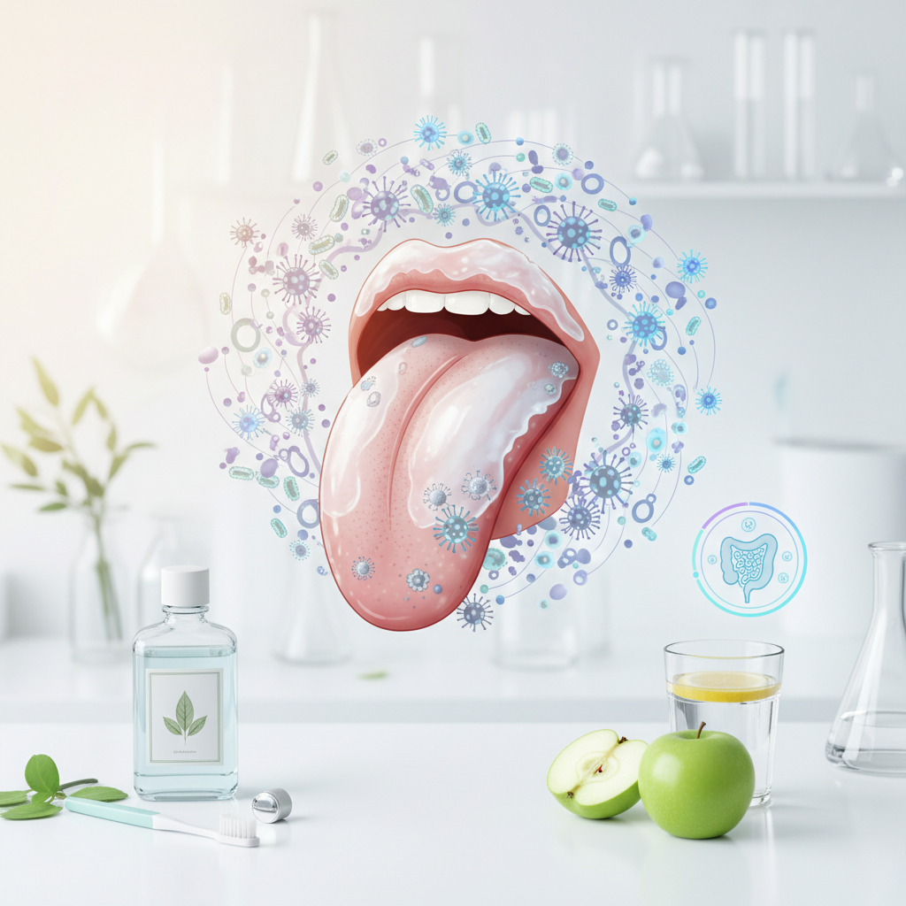 Gydytoja: baltas liežuvis gali išduoti rimtas ligas