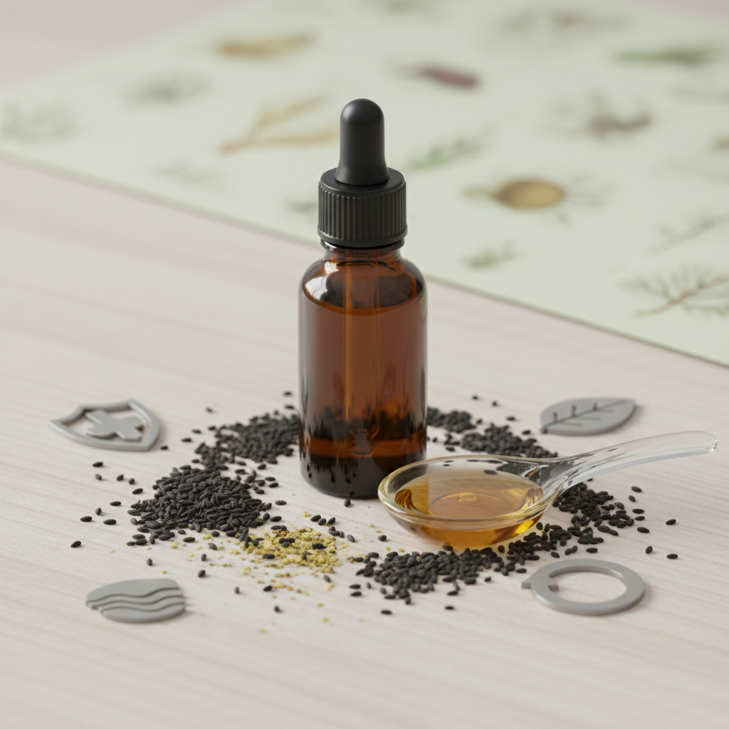 Juodųjų kmynų aliejus: gydytoja įvardijo naudą ir vartojimą