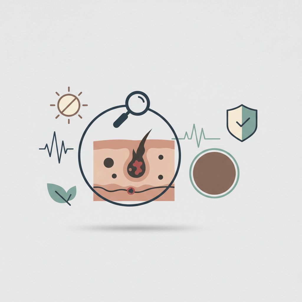 Kaip atpažinti odos vėžį: piktybinių apgamų nuotraukos