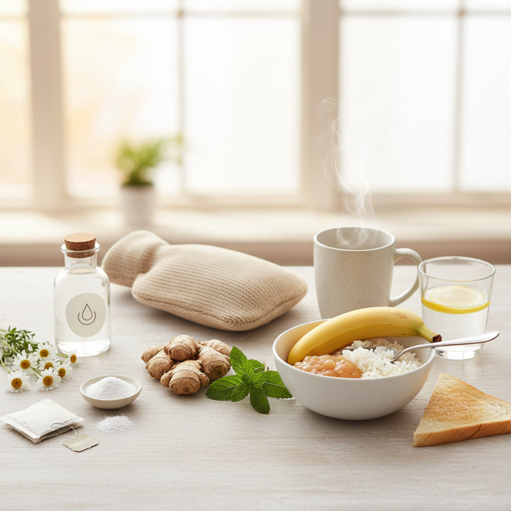 Kaip numalšinti skrandžio skausmą namuose: patarimai