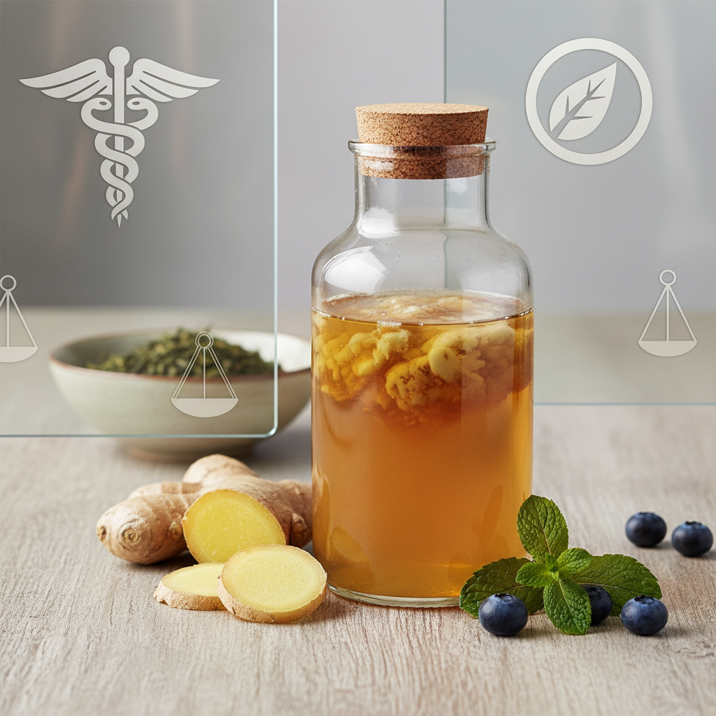 Kombučia: kiek gerti ir kam šis gėrimas gali pakenkti?