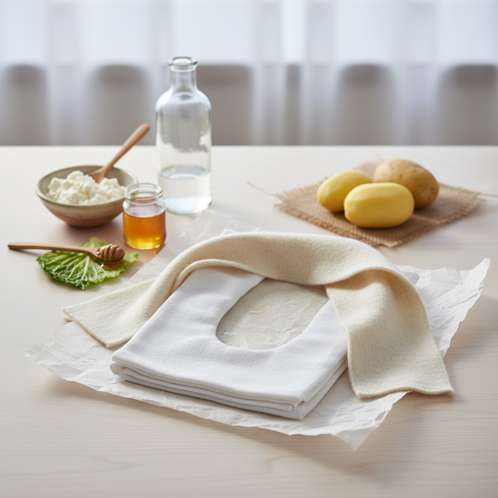 Kompresai nuo gerklės skausmo: kaip juos dėti teisingai?