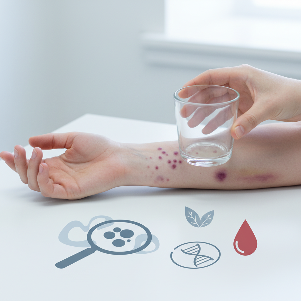 Kraujo vėžys: bėrimas gali būti vienas pirmųjų signalų