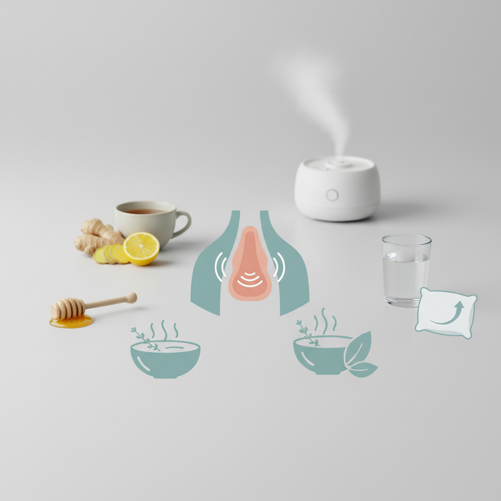 Kutena gerklę ir kamuoja kosulys: kaip sau padėti?