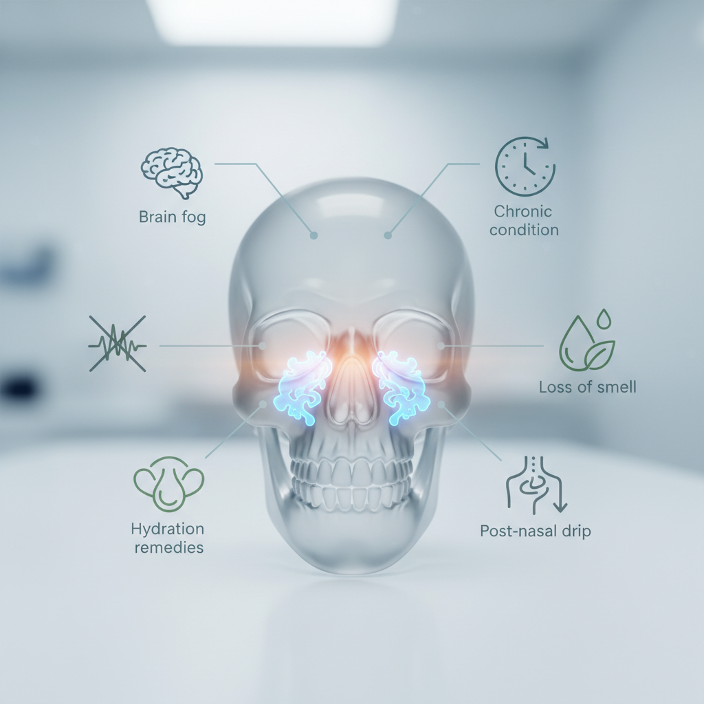 Sinusitas be slogos: kaip atpažinti klastingą ligą?