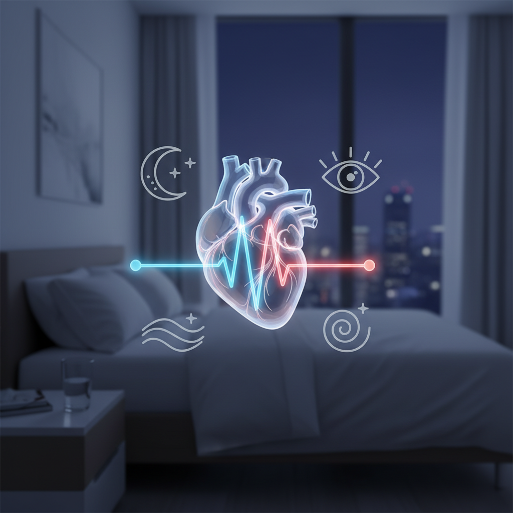 Širdies ritmo sutrikimai naktį: kada tai pavojinga?