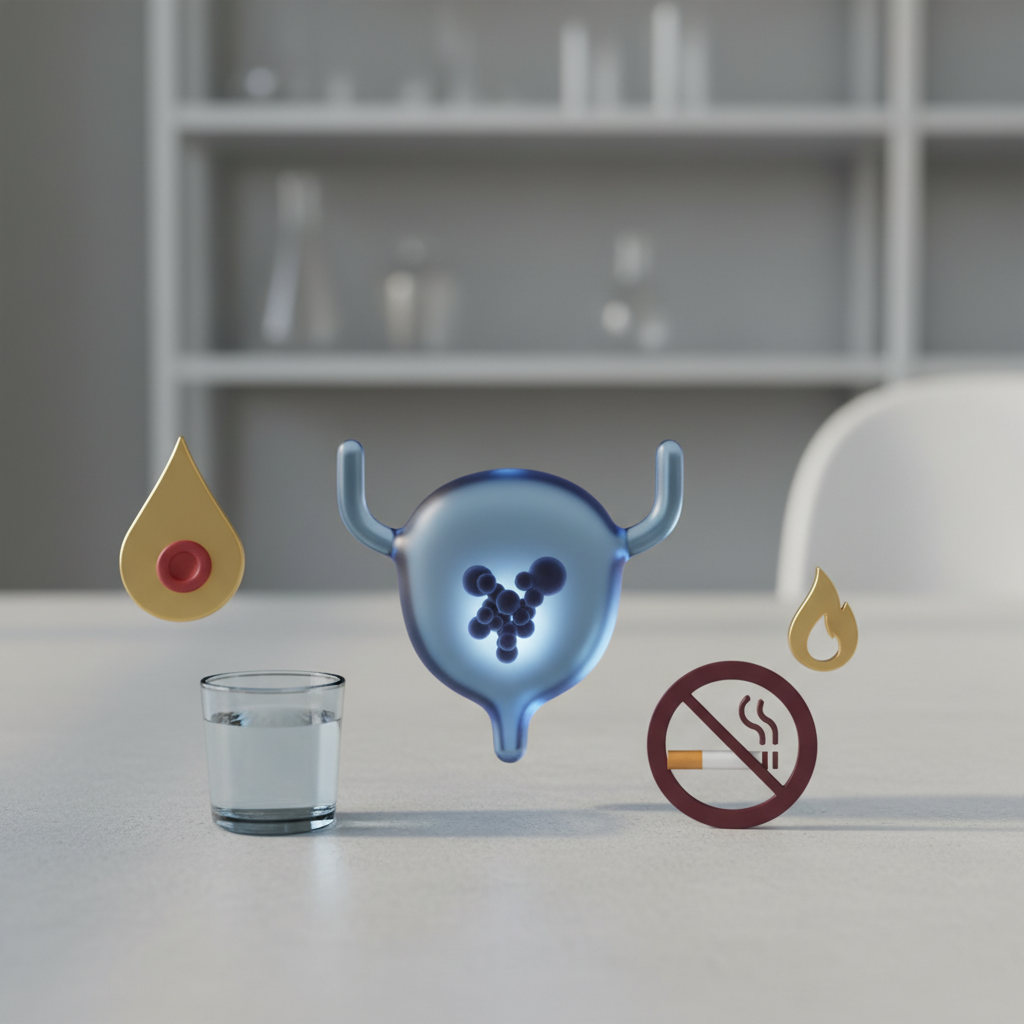 Šlapimo pūslės vėžys: simptomai ir pagrindinės rizikos