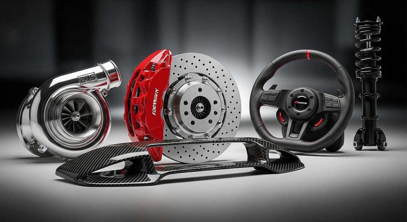 Automobilio modifikavimas: kokios tuning dalys pasirenkamos dažniausiai