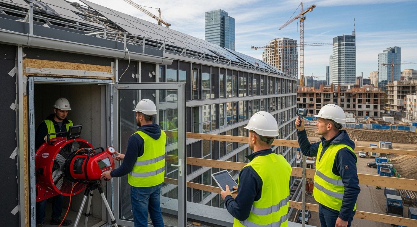 Energetinis auditas, sandarumo testai ir statyba: kodėl tai svarbu pastatų ilgaamžiškumui