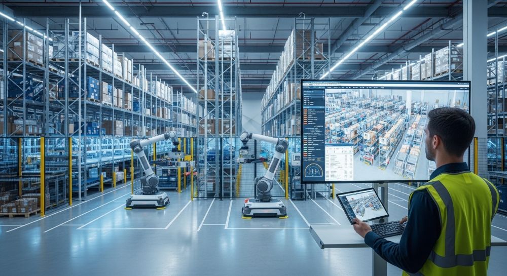 Sandėliai, kurie mokosi iš duomenų – kaip AI keičia sandėlių procesų automatizavimą