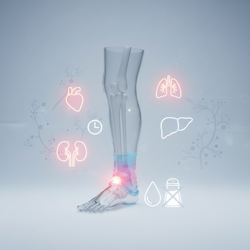 Edema – pavojaus signalas: kodėl tinsta jūsų kūnas?