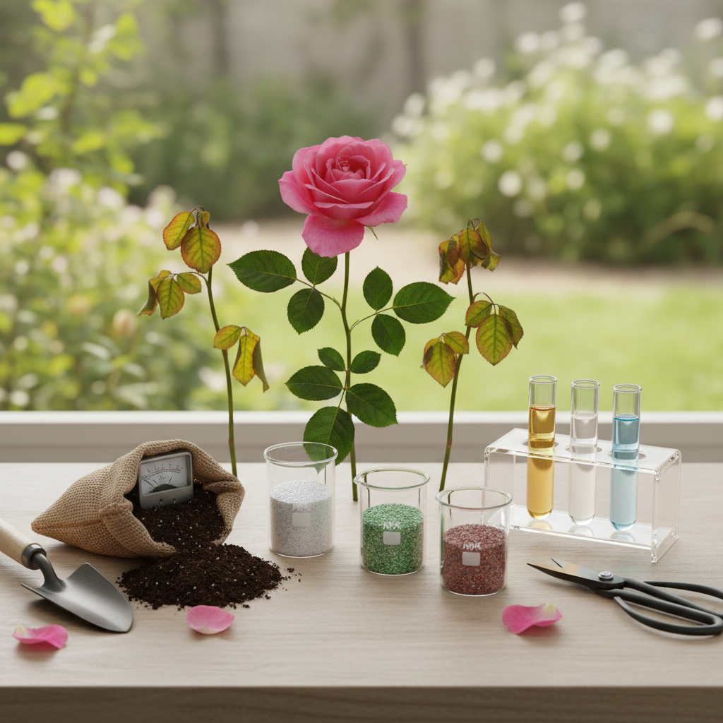 Gėlininkė paaiškino: kaip atpažinti rožių trąšų trūkumą