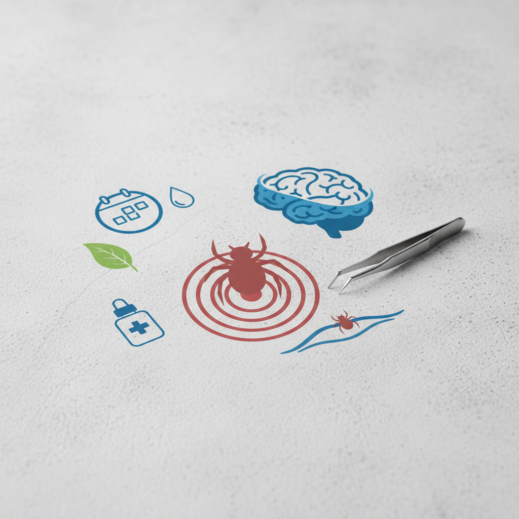 Įkando erkė: gydytoja pasakė, kada būtina skubėti tirtis