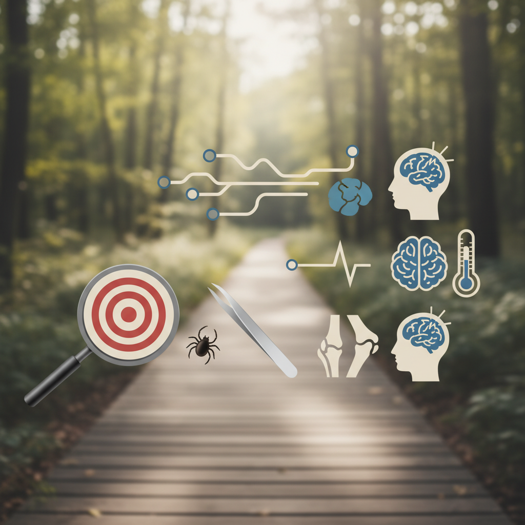 Kaip atpažinti erkės įkandimą: pavojingi simptomai