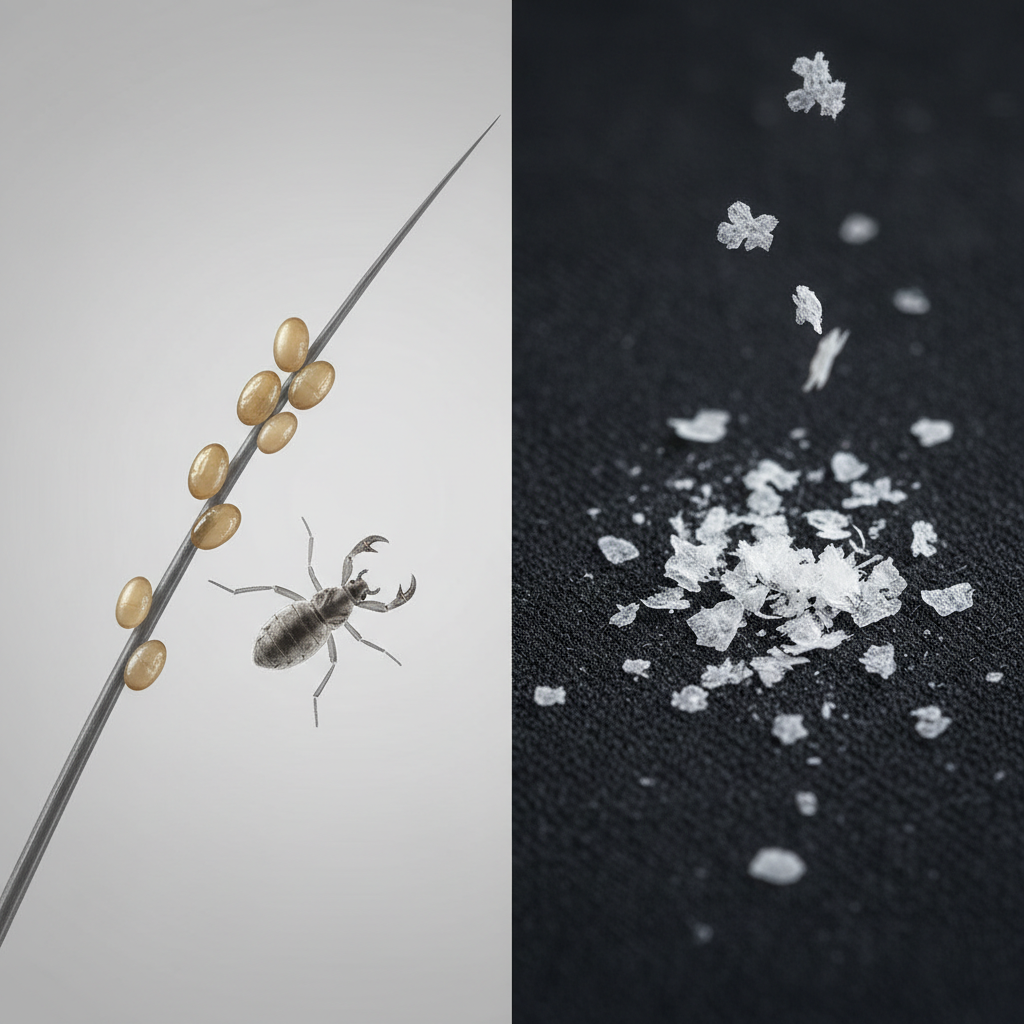 Kaip atskirti utėles nuo pleiskanų? Ekspertų patarimai