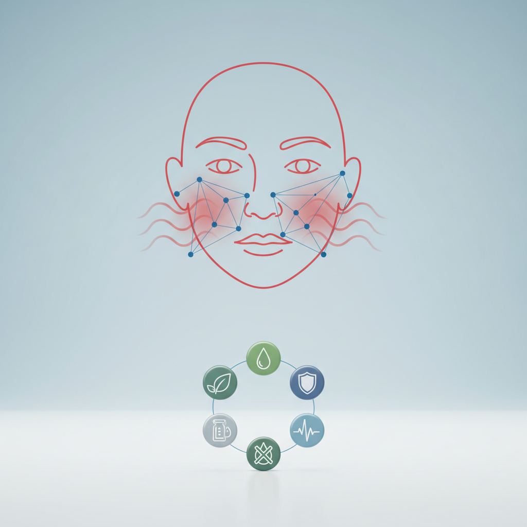 Kaista veidas: gydytoja įspėja, kada tai ligos ženklas