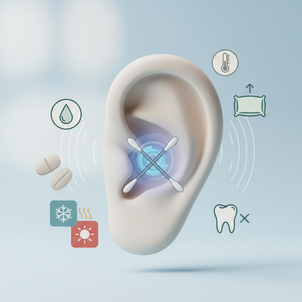 Skauda ausį: kaip gydyti namuose ir kada kreiptis į gydytoją