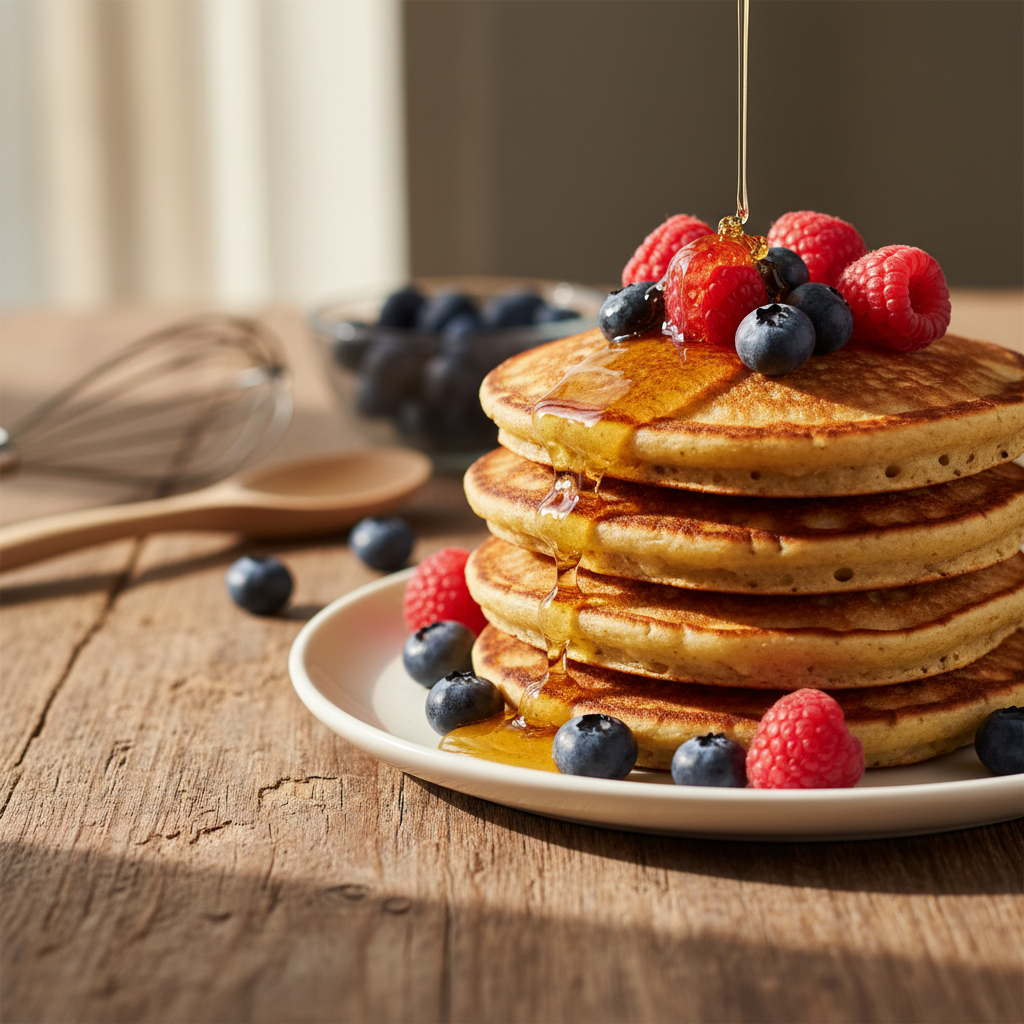 Baltyminiai blynai: sveikas ir sotus pusryčių receptas