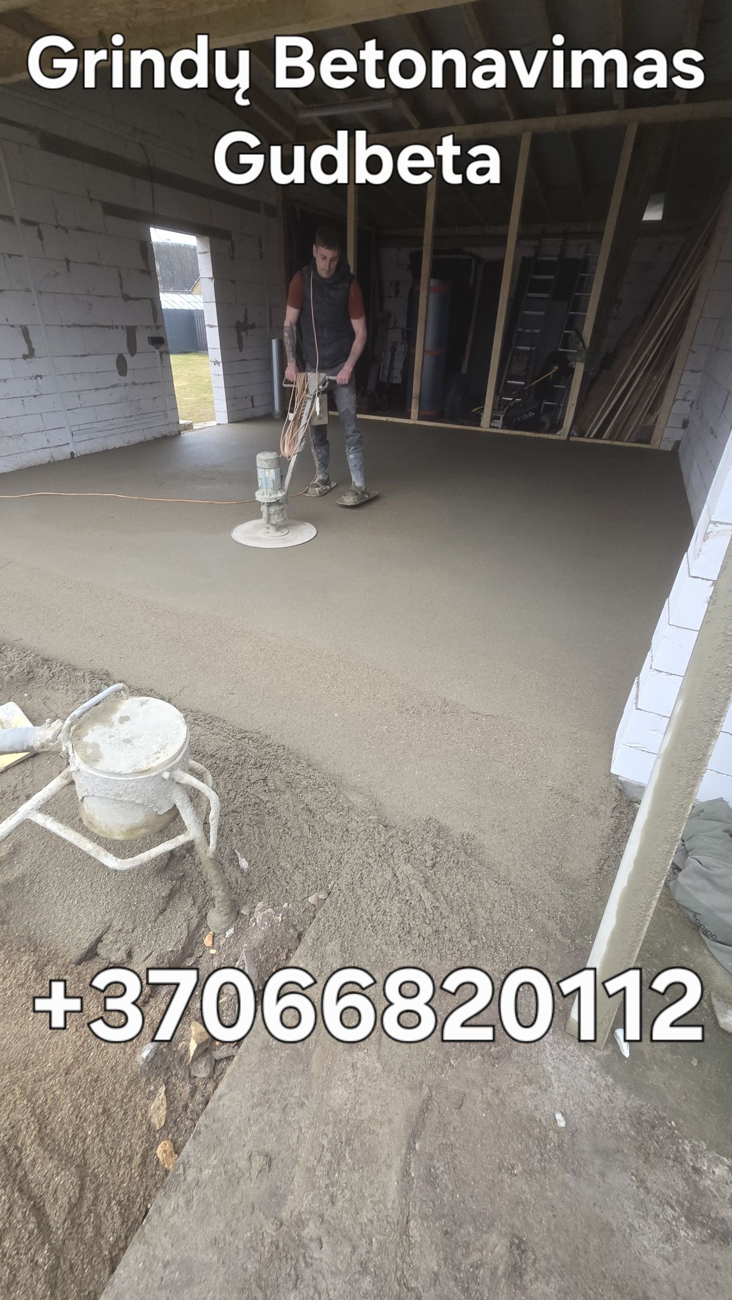 Grindų betonavimas 2026 m.: geriausias kainos ir kokybės santykis jūsų namams ir verslui
