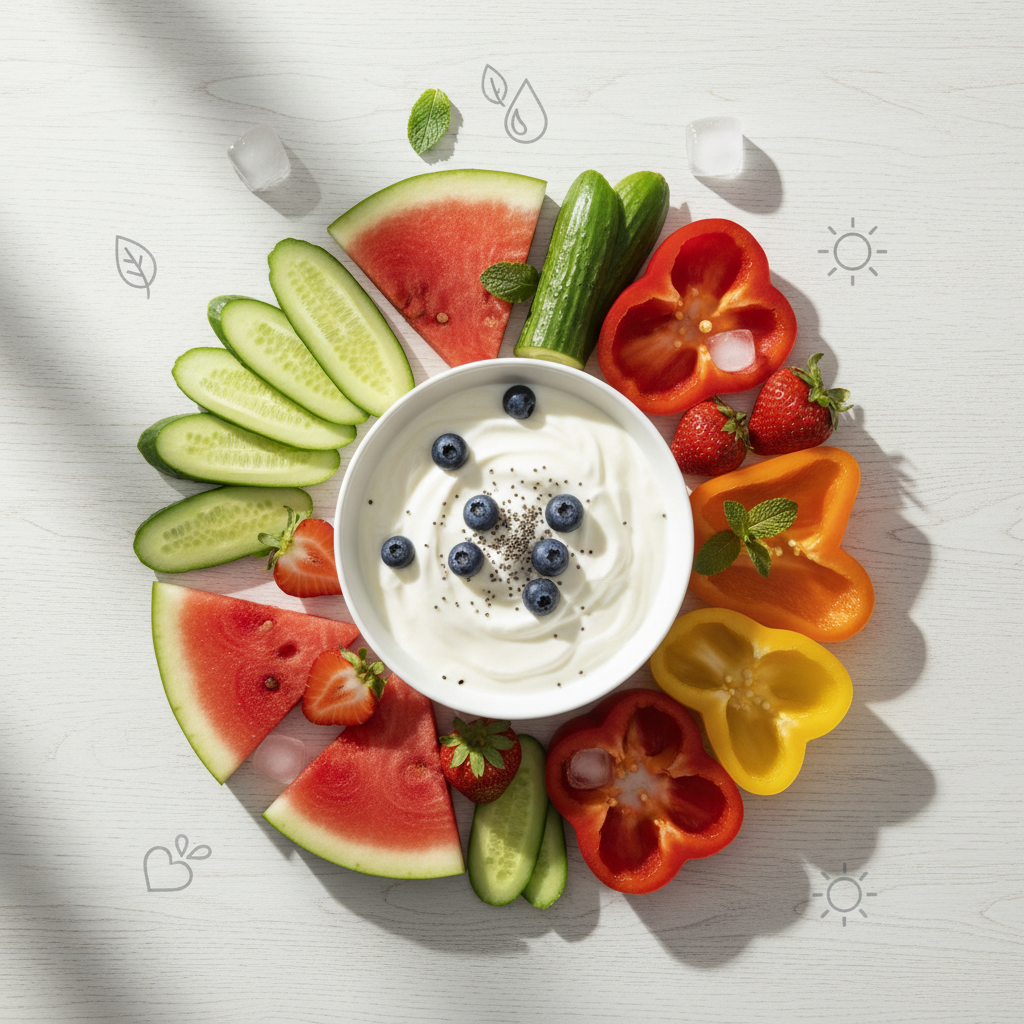 Ką valgyti per karščius: mitybos specialistų patarimai