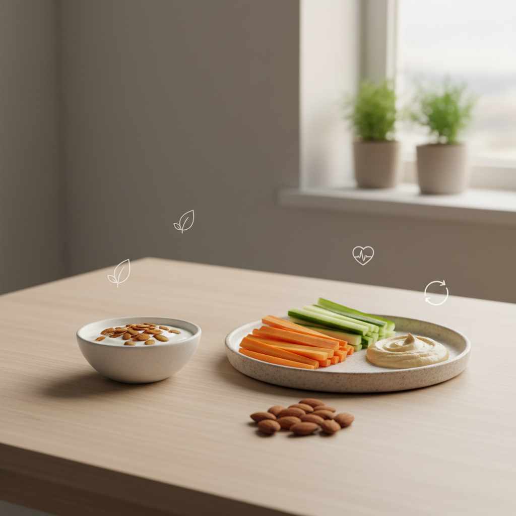 Sveiki vakariniai užkandžiai: ką valgyti prieš miegą?