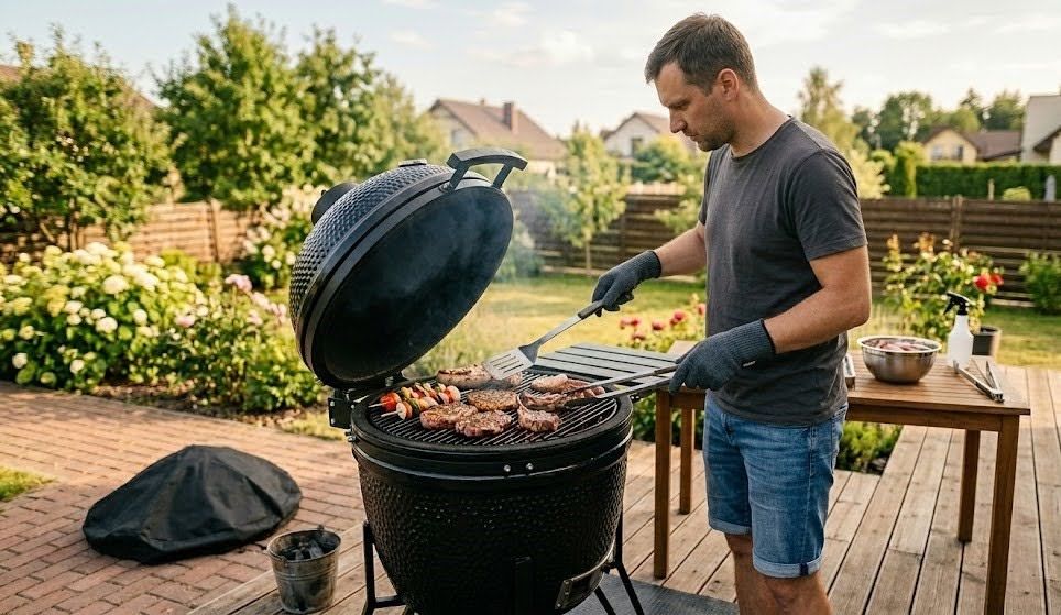 Kaip saugiai naudotis kepsnine?